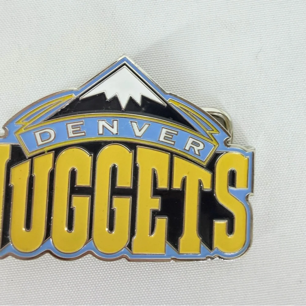 Denver Nuggets Mountain Logo Belt Buckle